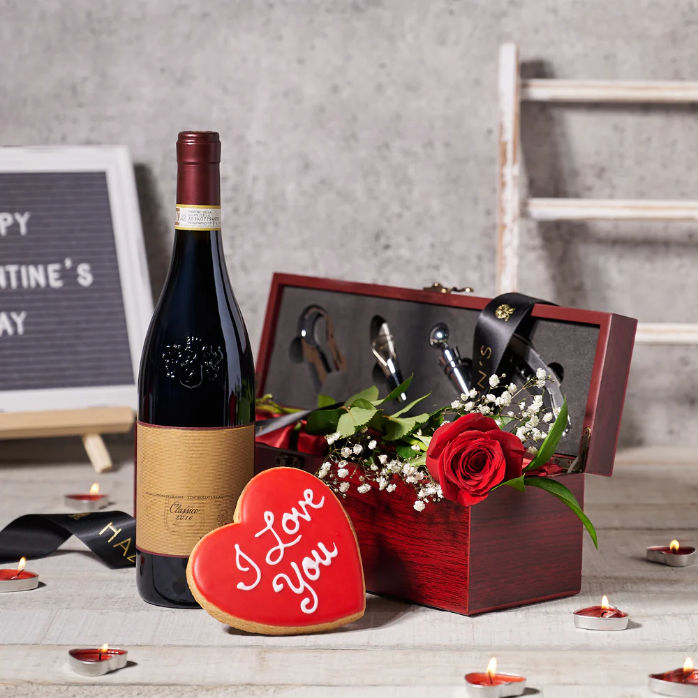 A Classic Love Story Wine Gift Box