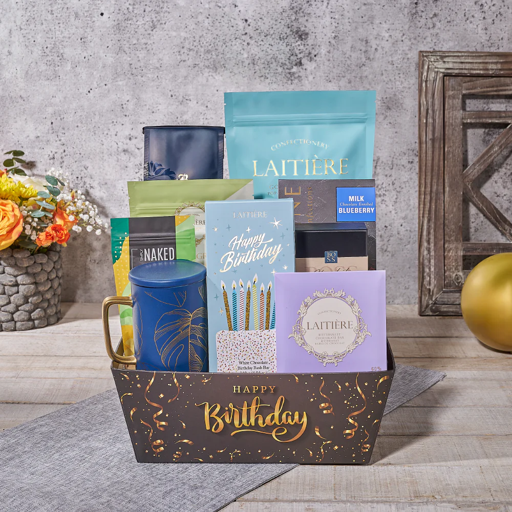 Birthday Chocolate & Coffee Offerings Gift Tray