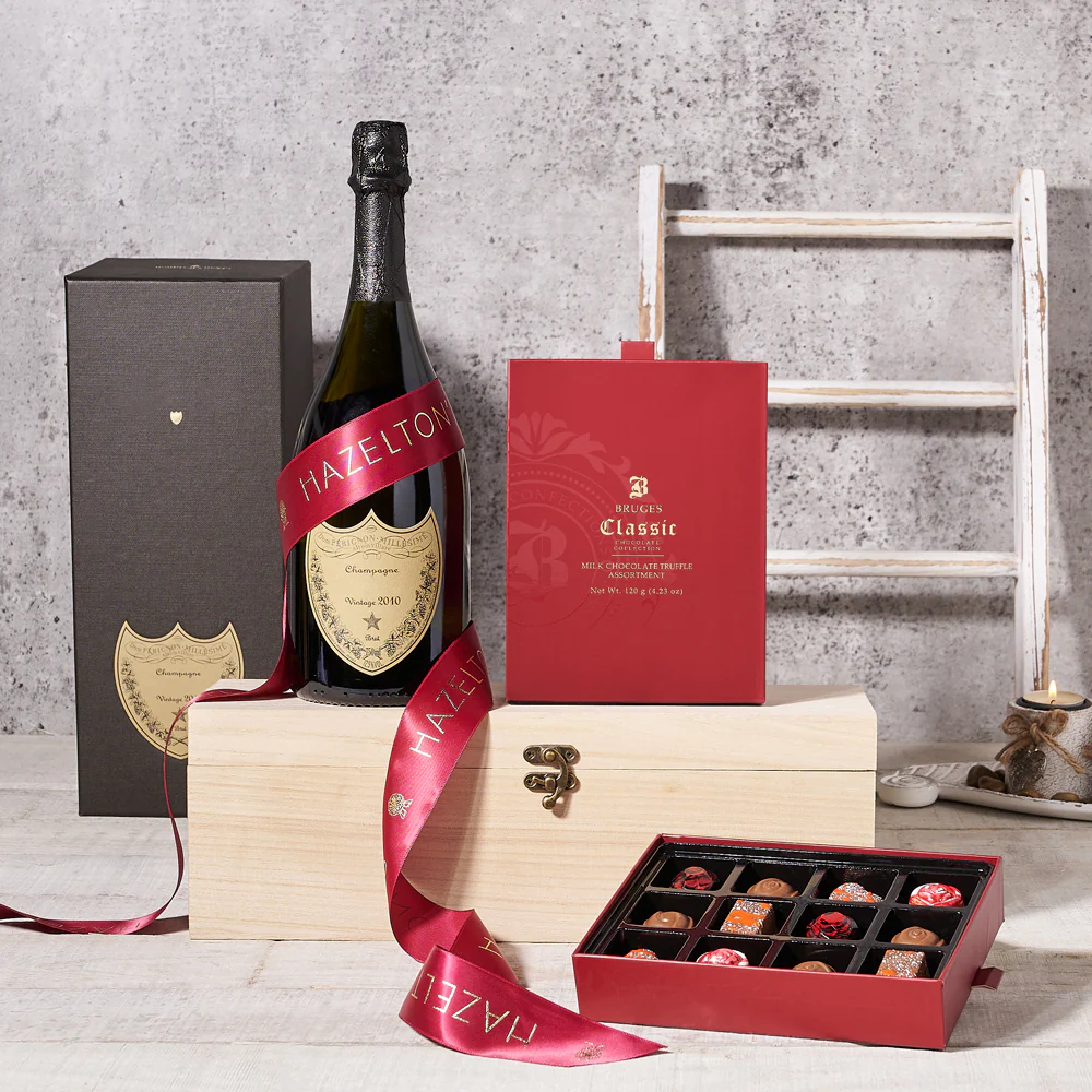 Boundless Love Champagne & Chocolate Box