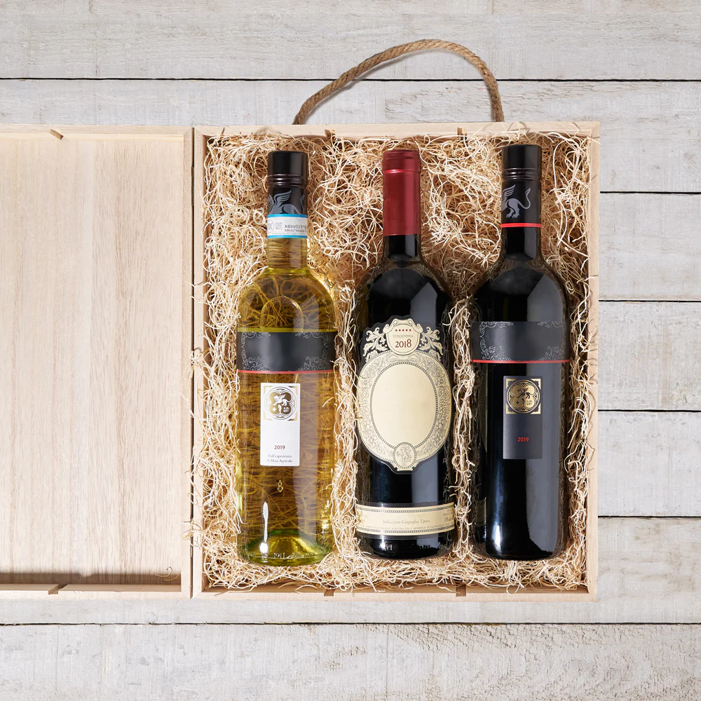 Cheers to You Birthday Wine Trio Gift