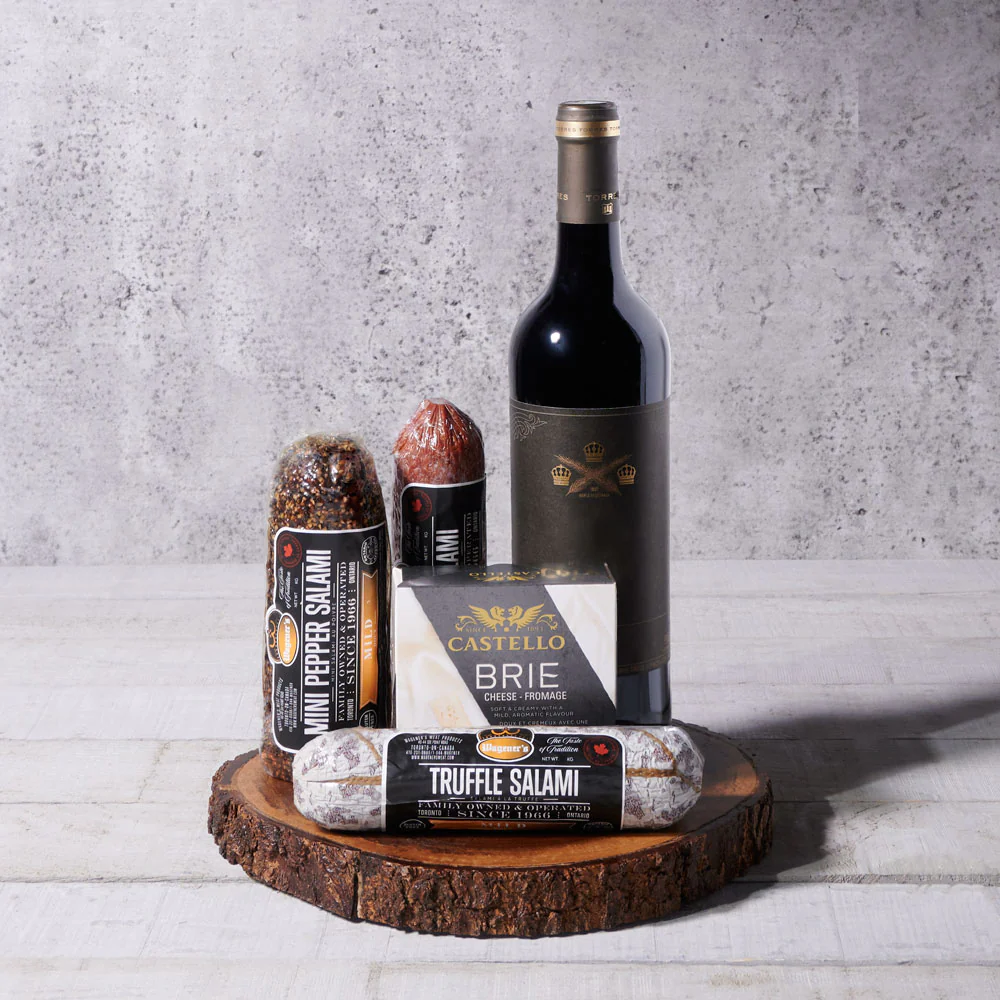 Classic Wine & Charcuterie Gift Set