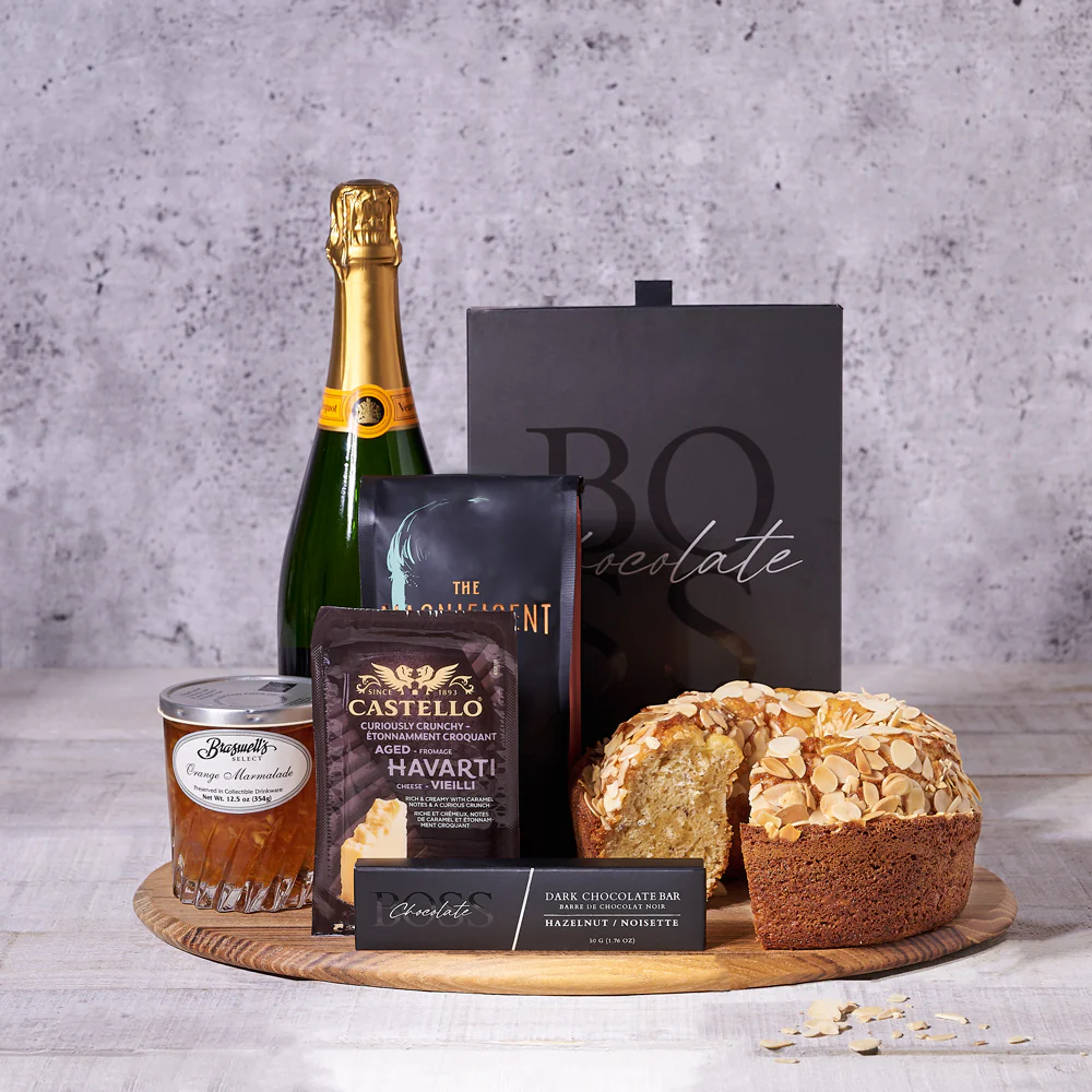 Golden Crust Champagne Snack Board