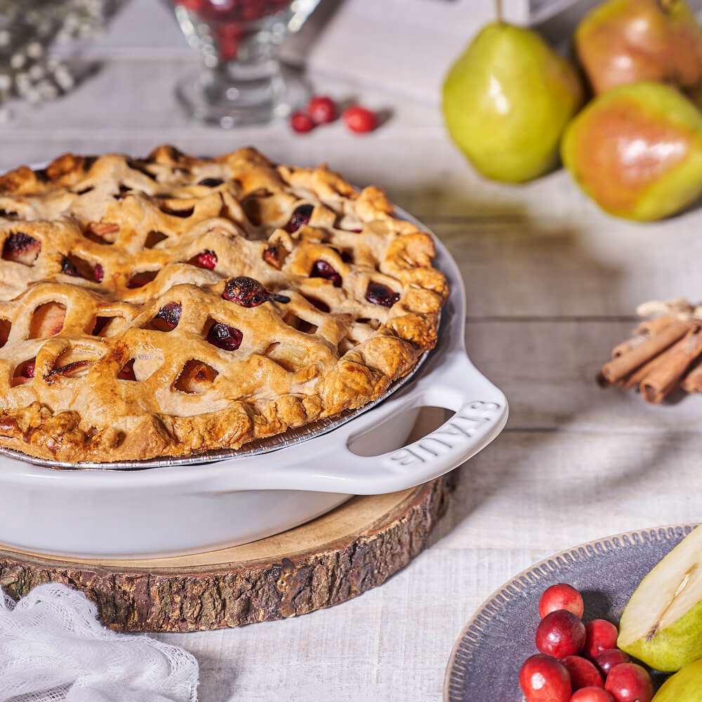 Golden Crust Cranberry Pear Pie