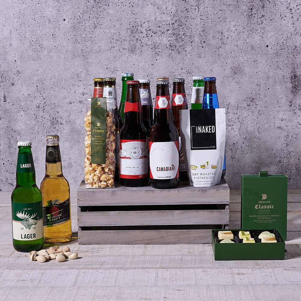 Hops by the Dozen Beer Crate