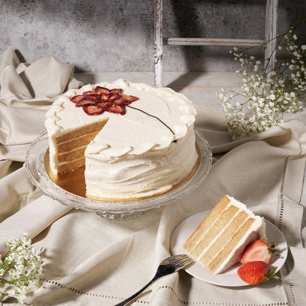 Large Vegan Vanilla Cake