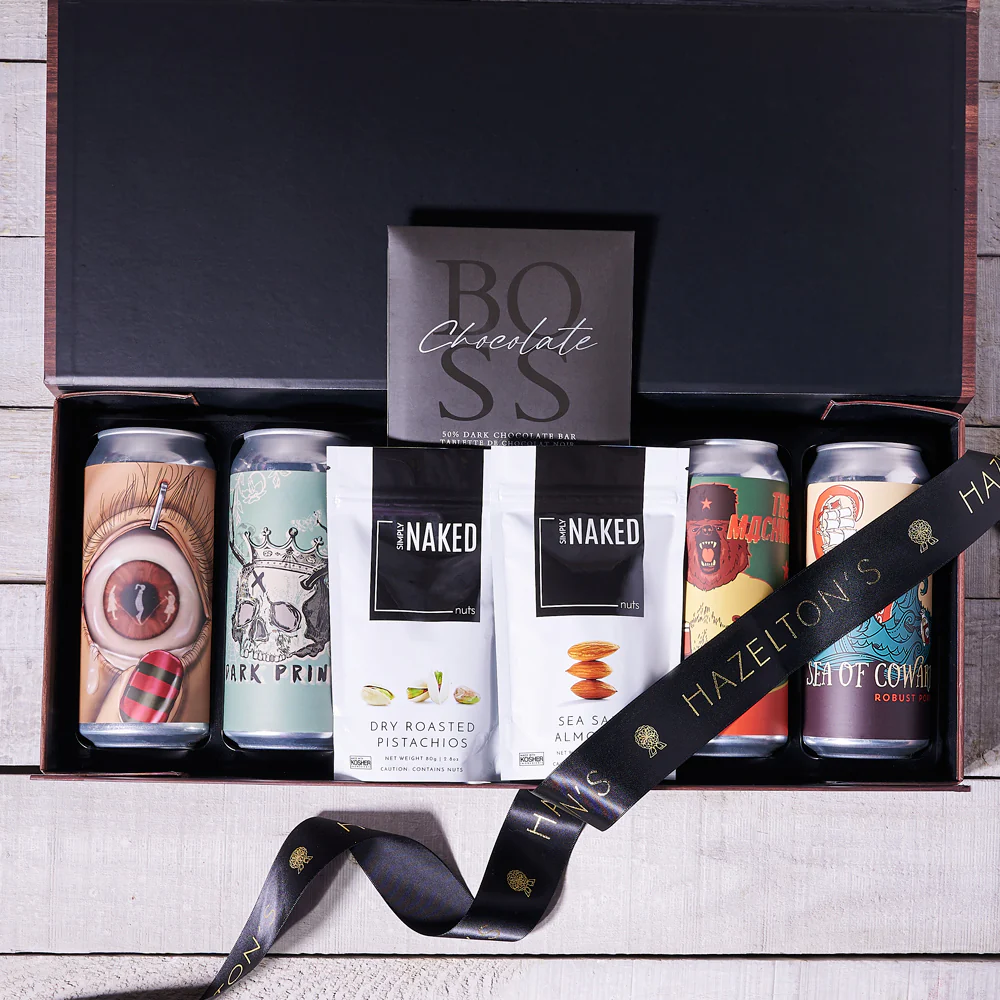 Refreshing Nutty Bites Beer Gift Set - Image 2
