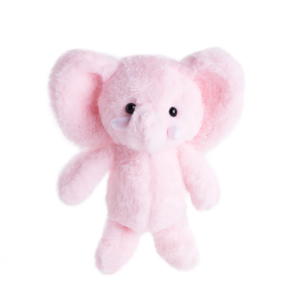 Small Pink Plush Elephant Gift
