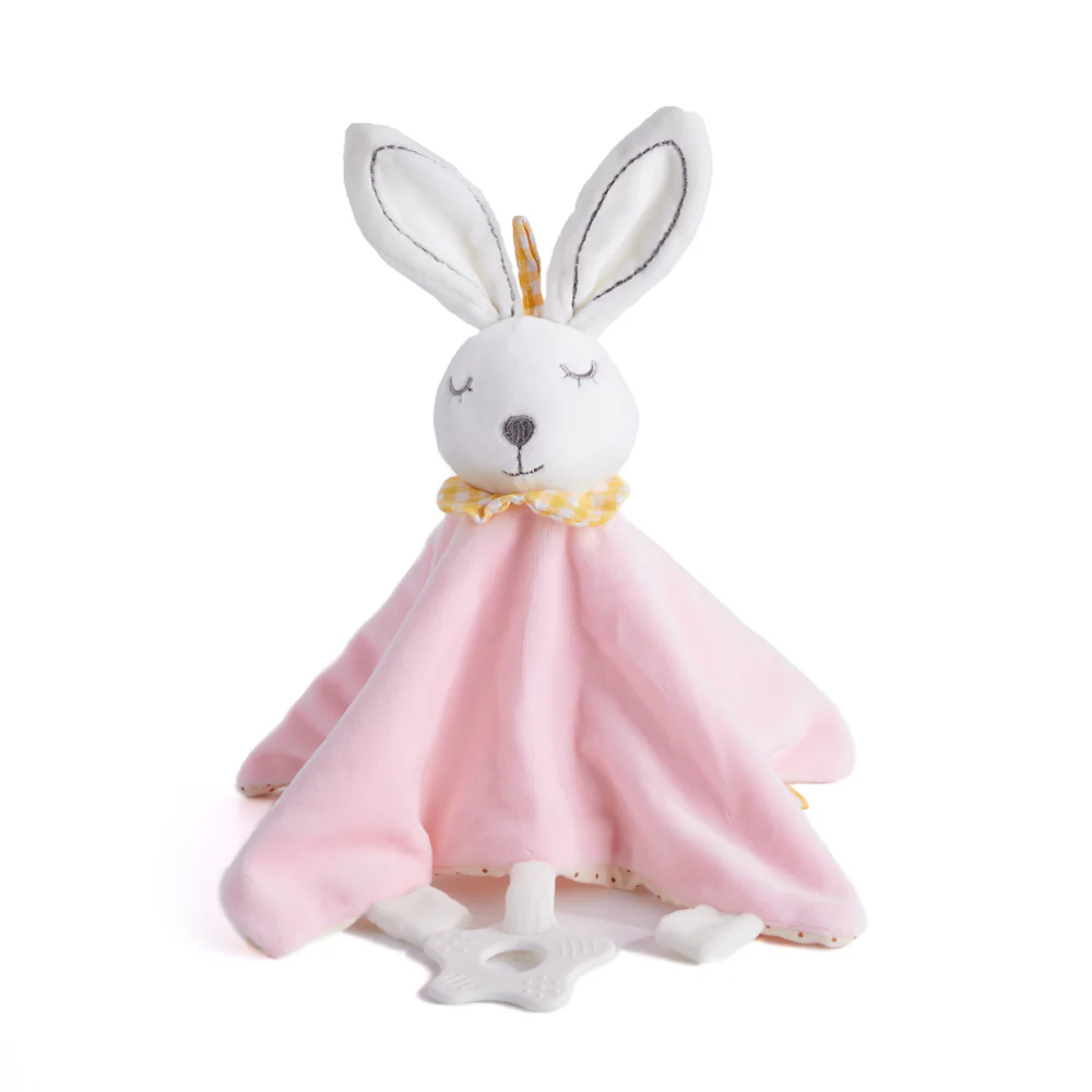 The Bunny Teething Blanket