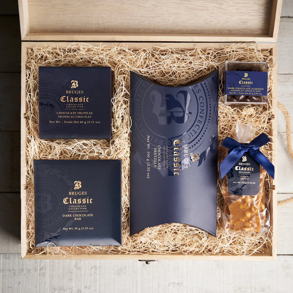 The Chocolate Connoisseur Truffle Gift Crate