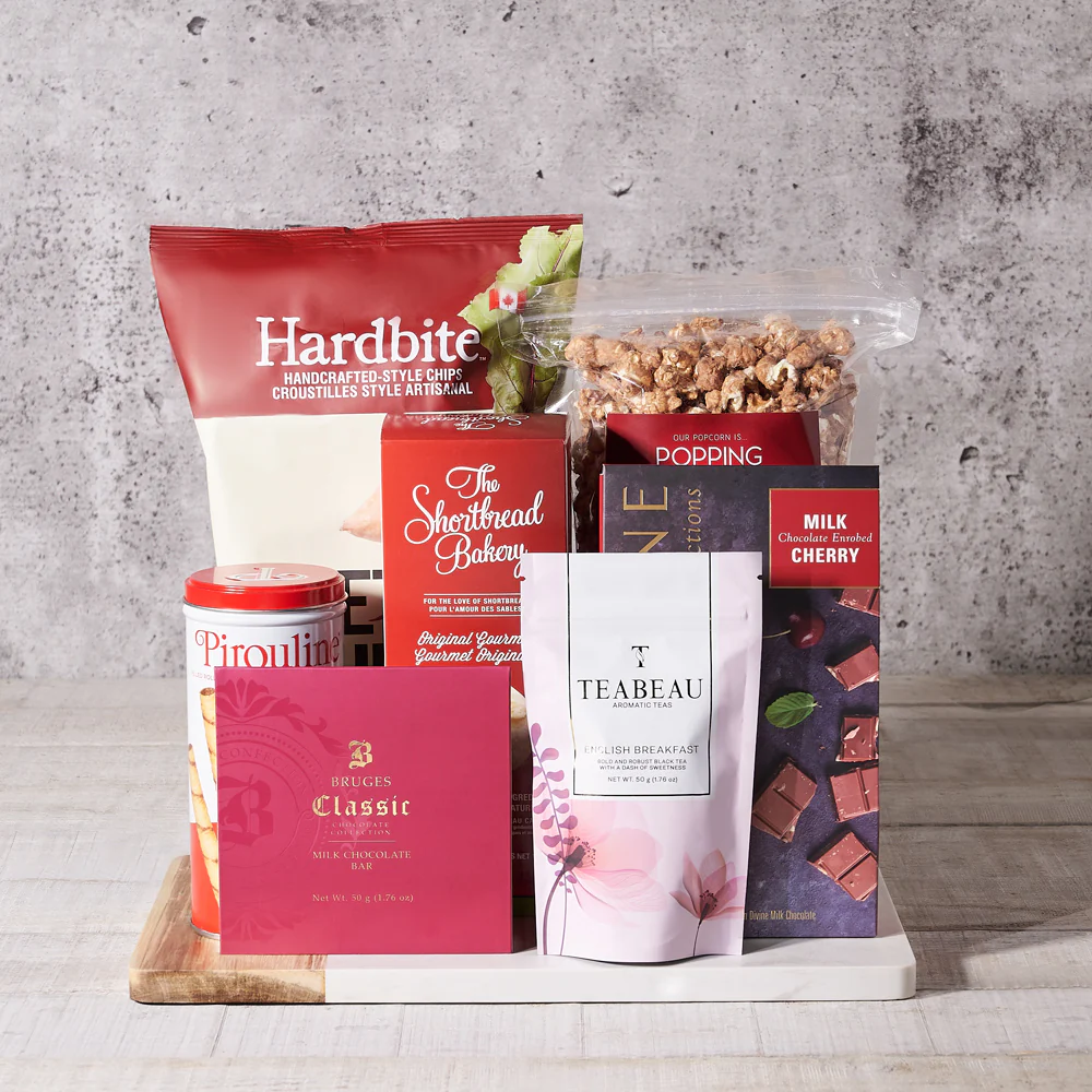 The Curated Sweet & Salty Snack Board