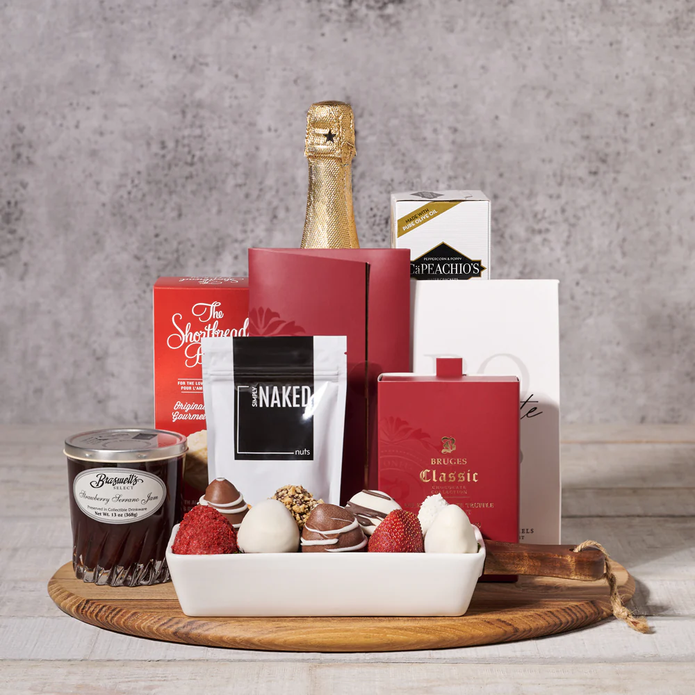 The Elegant Love Champagne Set