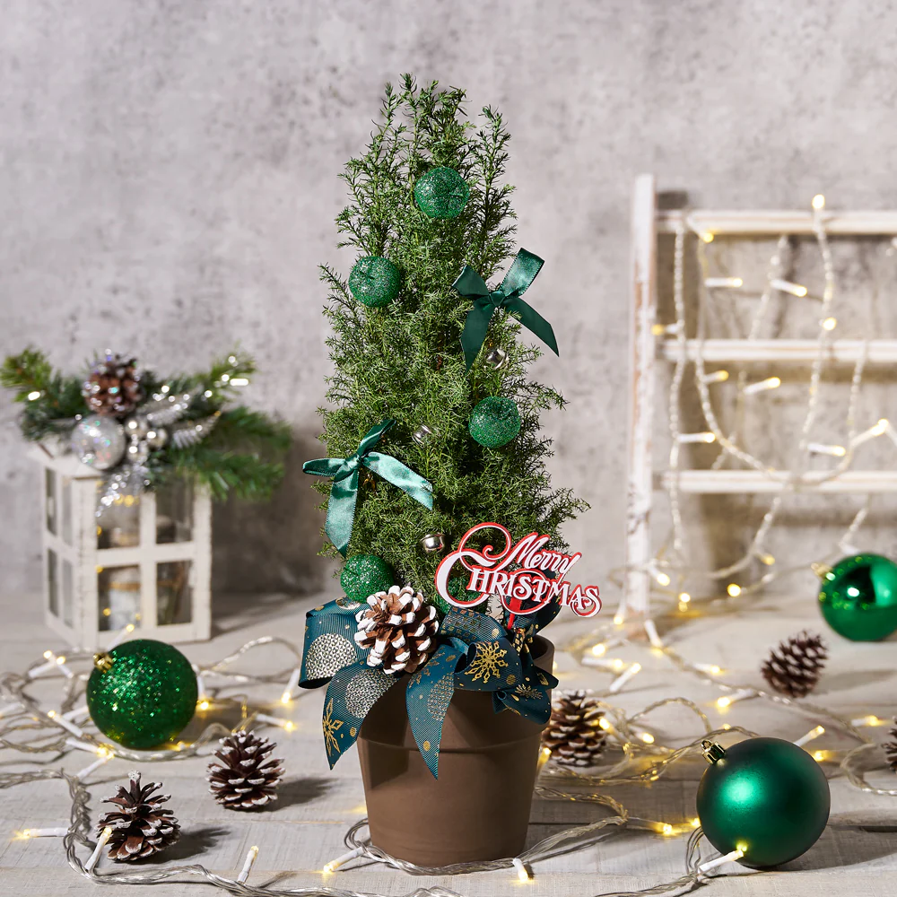 The Emerald Noel Mini Christmas Tree