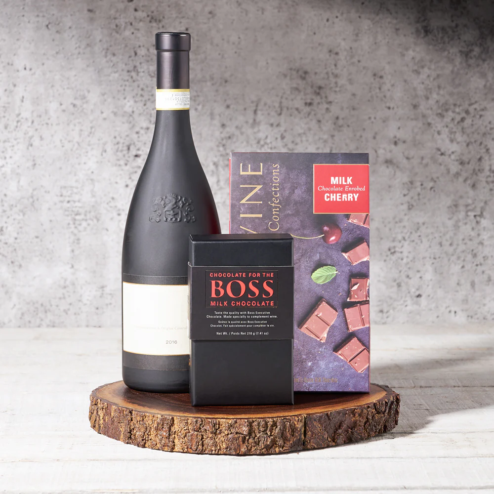 The Exquisite Wine & Chocolate Gift Board