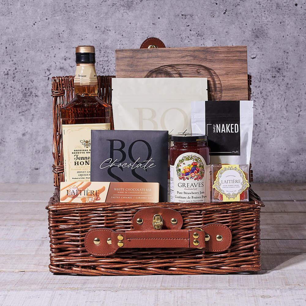 The Homestead Liquor & Chocolate Basket