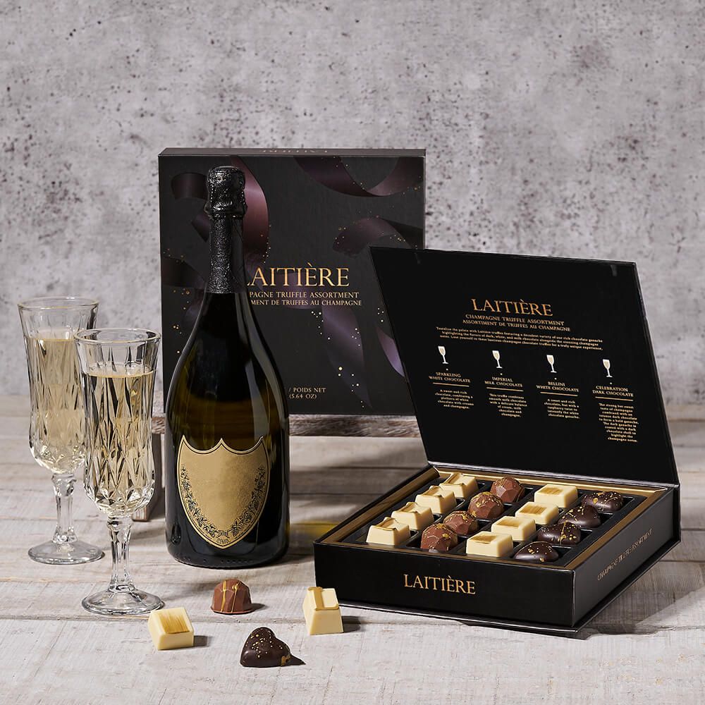 The Noir Cocoa & Sparkling Truffle Gift