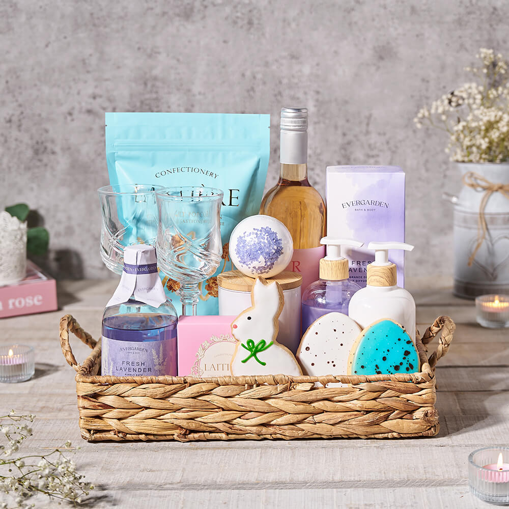 The Relaxing Springtime Gift Basket