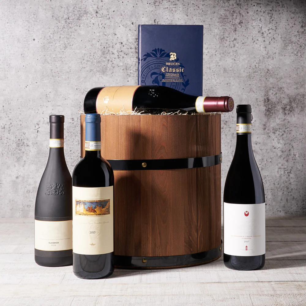 The Wine and Chocolate Collection Barrel