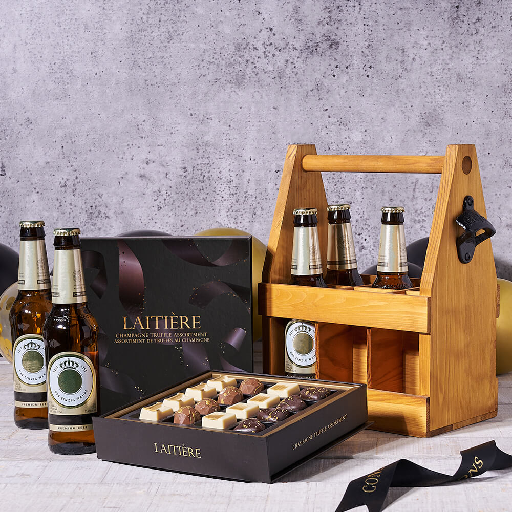Toast To The New Graduate Beer Carrier Gift